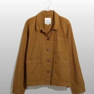 Madewell Garment Dyed Canvas Chore Jacket